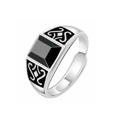 Anello Uomo Argento Placcato