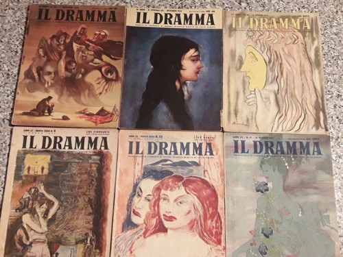 Rivista dramma lotto di 12 - rivista, il
