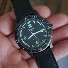 Caravelle By Bulova ST.STEEL/PVD Black Color, 30mt, Ø 39 mm - Vintage '90 USED