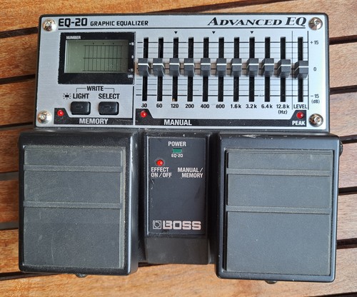 Boss graphic equalizer - boss,