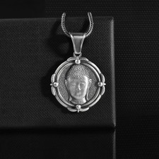 Collana Buddha in argento