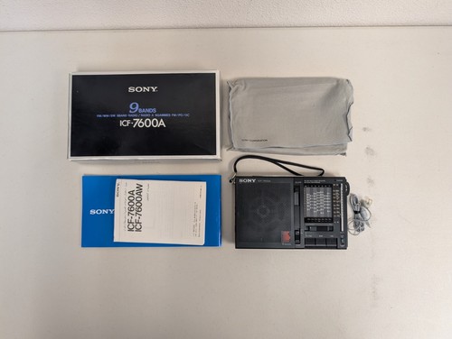 Sony icf 7600a - sony, portable