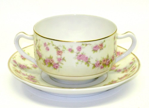 Antica tazza piattino - tazza,