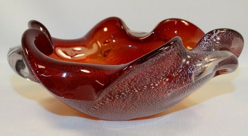 Ciotola veneziana murano ambra - ciotola,
