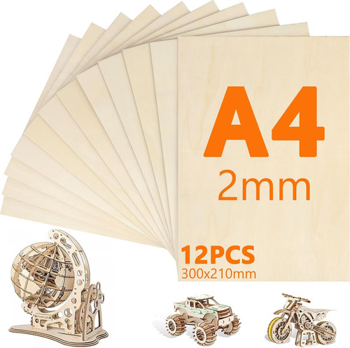 Pezzi compensato a4 - 12,