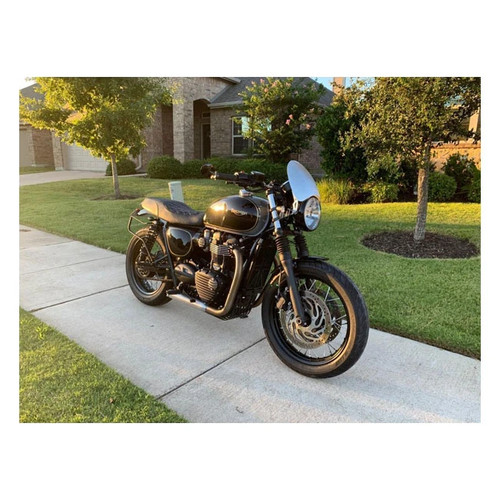 Cupolino cafe racer alluminio