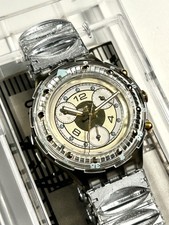 Vintage Swatch Aqua Chrono SEM