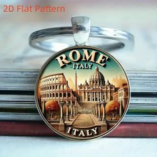 Portachiavi Roma Italia