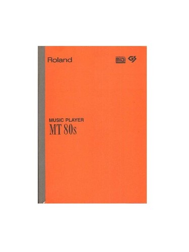 Roland 80s manuale di - mt-80s,