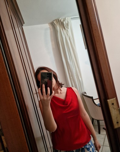 Blusa pura seta
