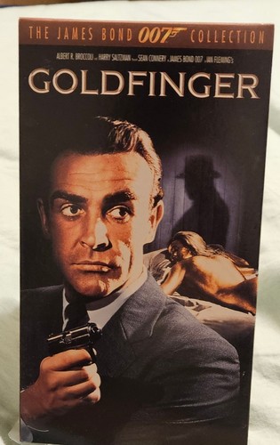 Goldfinger vhs movie - goldfinger,