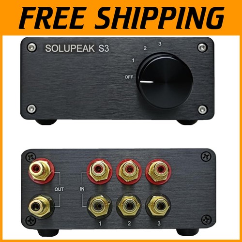 Scatola interruttore audio rca - scatola,