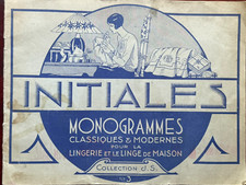 RICAMO ANTICO - INIZIALI