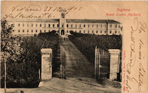 Cartolina cpa voghera regia - cartolina,