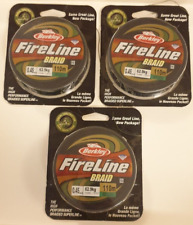 3XNEW BERKLEY FIRELINE 8XTREID
