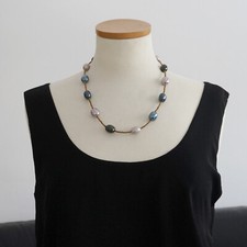 collana perle conchiglia fatta a mano bigiotteria girocollo regalo amica mamma