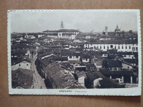 Vigevano pavia panorama 1927 - -panorama,