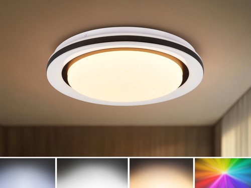 Plafoniera led cm - 38, cambio