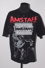 T-shirt Amstaff 3XL nera con