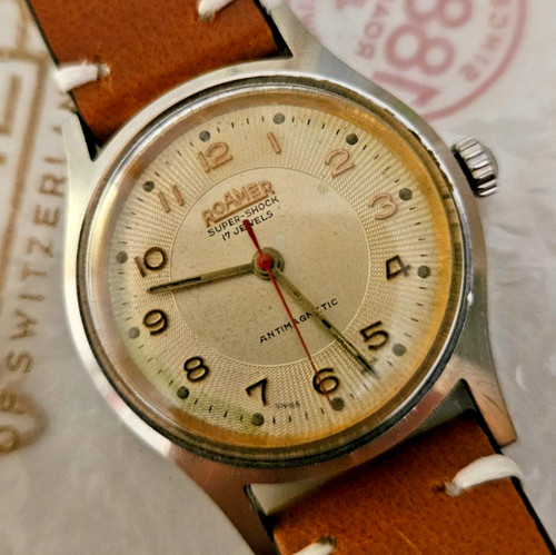 Orologio vintage uomo roamer - vintage,