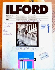 Ilford 3 Ilfobrom 3.1K - carta fotografica vintage