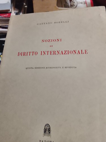 Nozioni diritto internazionale - nozioni,