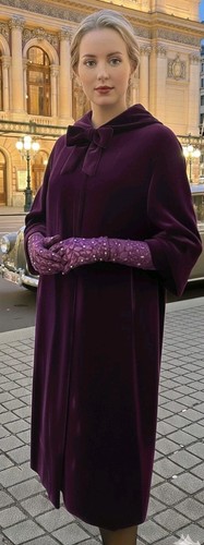 Raro cappotto opera velluto - opera,