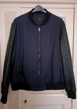 Bomber impermeabile UOMO blu