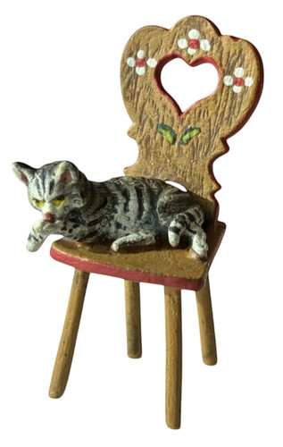 Statuina miniatura gatto x - in,