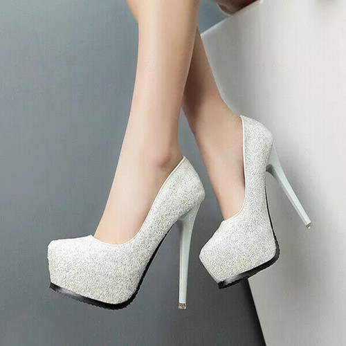 Scarpe decolte bianco - scarpe, cm