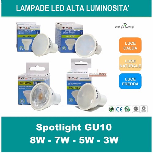 Lampadina lampada led gu10 - led,