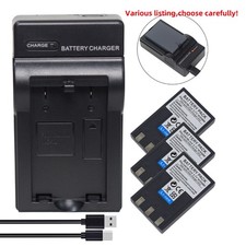 Battery or USB Charger for