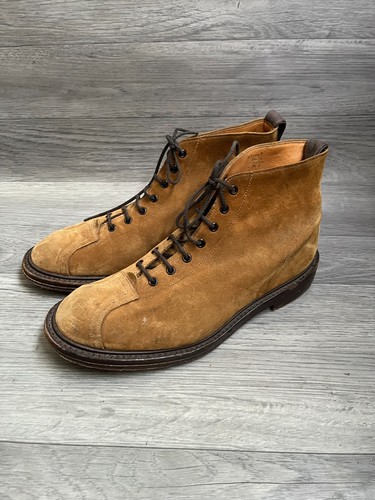Trickers hugo suede boots - trickers,