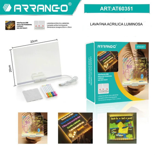 Lavagna luminosa arrango - lavagna,