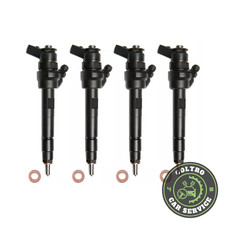 4 INIETTORI BMW 0445110616 BMW SERIE 1 2 320 520 BMW X1 X3 X4 X5 X6