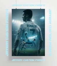 Stampa poster calcio Cristiano
