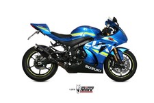 Scarico SUZUKI GSX-R 1000 Mivv GP PRO Inox Nero S.050.LXBP