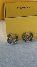 orecchini a cerchio fendi