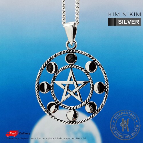 Collana pentagramma wiccan - collana,