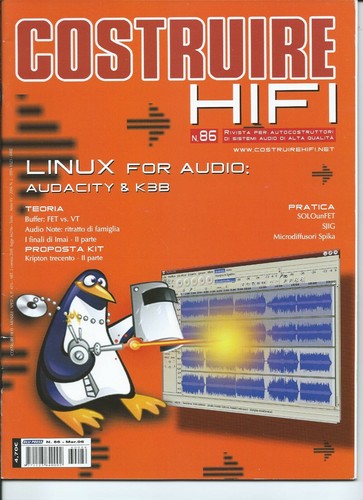 Rivista costruire hifi - n., 86