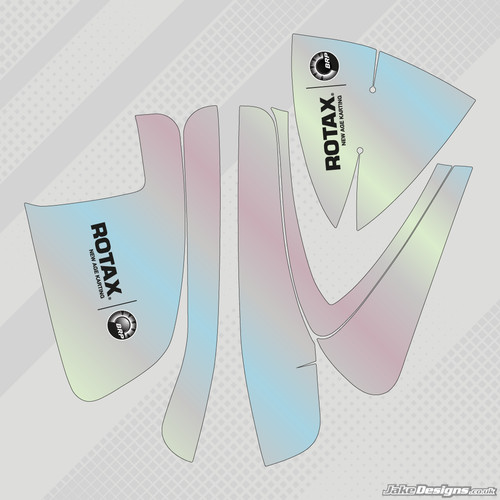 Kit adesivi airbox rainbow - kit,