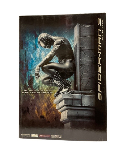 Statua spider man tuta - tuta, nera