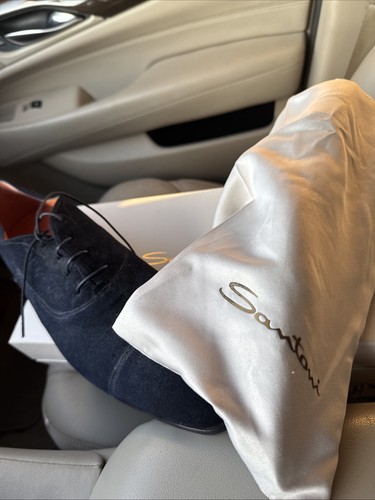 Santoni cap toe blue - cap,