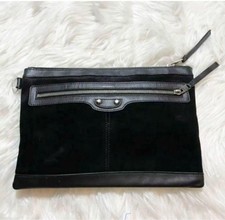 Pochette Balenciaga in pelle e