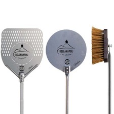 Set Di 2 Pale Per Pizza Brosse Forno A Pizza Qualità Professionale BellaNapoli