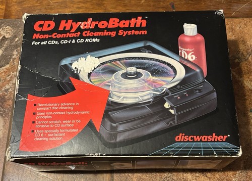 The discwasher 1120 hydrobath - the,