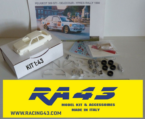 Peugeot 309 gti rally - 1/43,