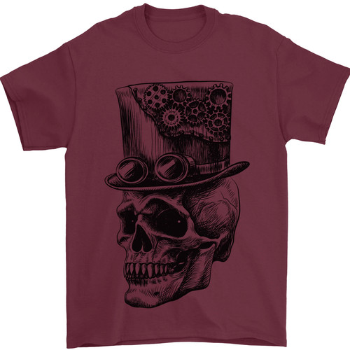 Shirt steampunk con teschio - steampunk,