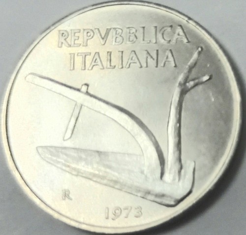 Italia moneta republica del - moneta,