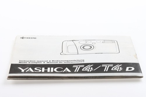 Yashica t4d istruzioni - t4d,